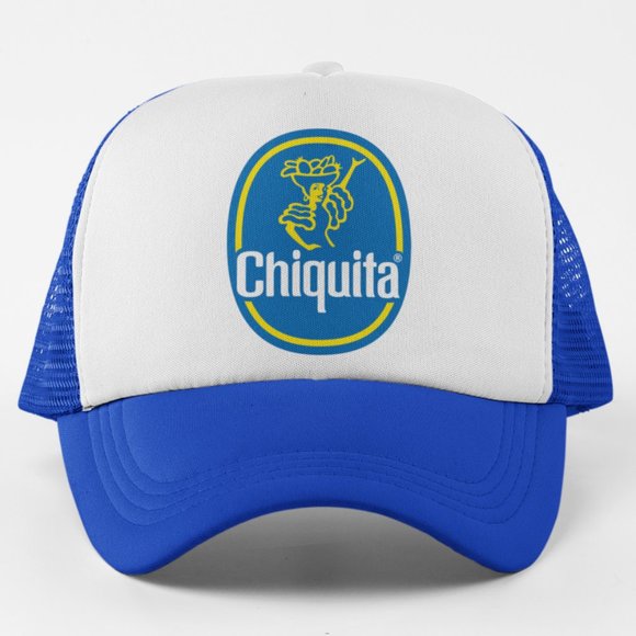 Accessories  New Chiquita Banana Woman Logo Foam Trucker Mesh